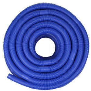 Pool Central Blow-Molded PE In-Ground Swimming Pool Cuttable Vacuum Hose 147.5' x 1.25" - Blue - 1 of 3