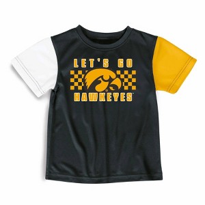 NCAA Iowa Hawkeyes Toddler Boys' T-Shirt and Shorts Set - 1 of 3