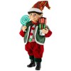 Northlight Lollipop Elf with Gifts Christmas Figure - 12" - 4 of 4
