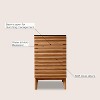 JONATHAN Y VAN1004 Calandre 20 in. W x 18 in. D x 33 in. H Thin Linear Slat Modern 2-Shelf Bath Vanity Cabinet Only (Sink Basin not Included) - 4 of 4