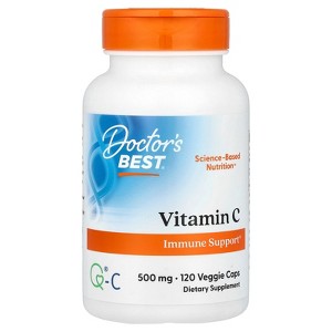Doctor's Best Vitamin C , 500 mg, 120 Veggie Caps - 1 of 3