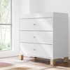 Storkcraft California 3 Drawer Dresser with Removable Changing Topper White/Driftwood - 2 of 4