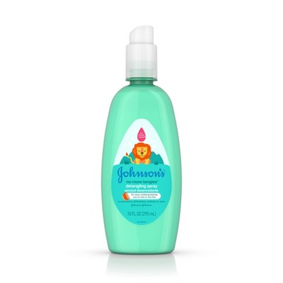 johnson's no more tangles shampoo and conditioner