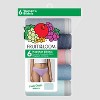 Fruit of the Loom Women's 6pk Bikini Underwear - Dark Pink/Pink/Gray - 2 of 4