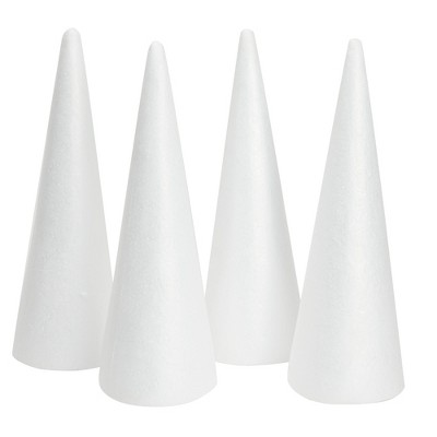 Styrofoam Foam Cones Polystyrene for Crafts DIY Painting Triangle Tree