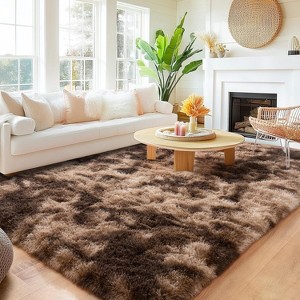 LOVEVOOK 5x7 Feet Area Rugs for Living Room Bedroom, Non-Slip Fluffy Soft Shag Rug, Plush Carpet for Home Dorm Decor Aesthetic - 1 of 4