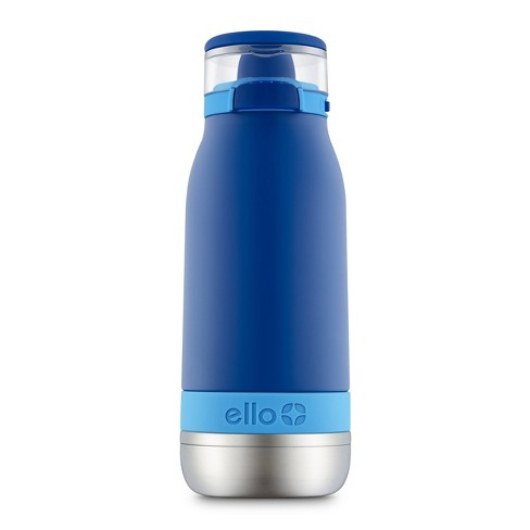 Ello 14oz Stainless Steel Emma Kids' Water Bottle Blue