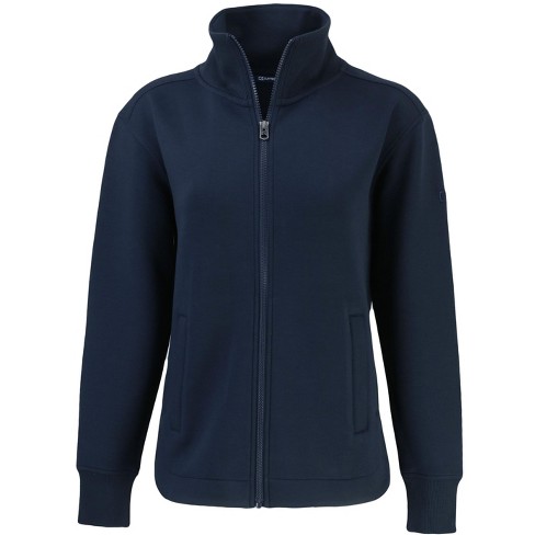 Cutter & Buck Roam Eco Full Zip Recycled Womens Jacket - Navy Blue ...