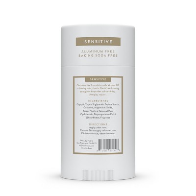 Native Sensitive Deodorant for Men & Women - Sandalwood & Shea - No Baking Soda - 2.65oz