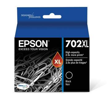 Epson 702XL Single Ink Cartridge - Black (T702XL120-CP)
