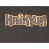 Mens Haiyuu!! Anime Cartoon Logo Text Black Graphic Print  Men's Hooded Sweatshirt - 2 of 2