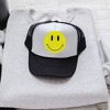 The Juniper Shop Distressed Smiley Face Youth Foam Trucker Hat - 2 of 2