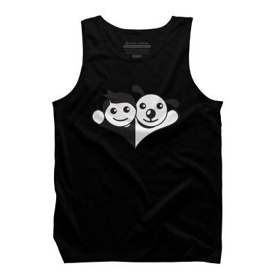 Men's Design By Humans Doggy Friend By graphicganga Tank Top