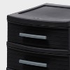 4 Drawer Medium Tower Black 1pc - Brightroom™ - 3 of 3