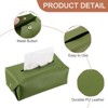Unique Bargains Button Tissue Box Holder 1 Pc - 3 of 4