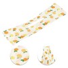 Unique Bargains Women's Cute Tangerine Pattern Hair Curler Yellow Orange White 1 Pc - 3 of 3