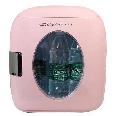 Retro outlets Portable Mini Fridge, 9 Liters Pink