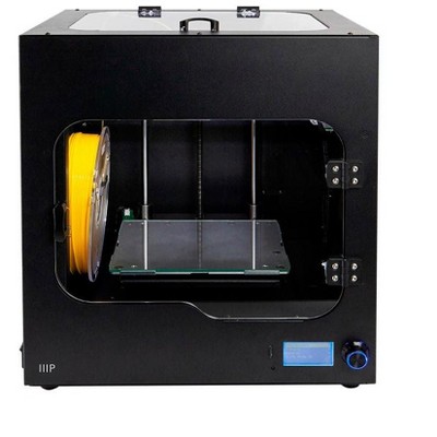 Monoprice Maker Ultimate 2 3D Printer - with (200 x 150 x 150 mm) Heated and Removable Glass Built Plate, Auto Bed Leveling, Internal Lighting