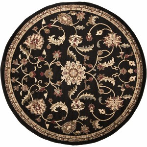 Hauteloom Salona Royal Black Rug - 1 of 4