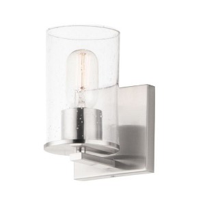 Maxim Lighting Sleek 1 - Light Vanity in  Satin Nickel - 1 of 4