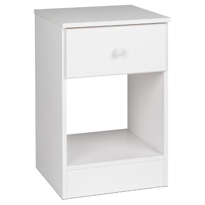 Astrid Nightstand - White - Prepac