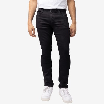 CULTURA Men's Slim Fit Denim Jeans in JET BLACK Size 32X32