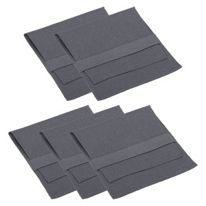 Unique Bargains Portable Microfiber Velvet Soft Jewelry Pouches 5 Pcs - 1 of 4