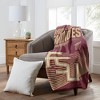 Sweet Home Collection NCAA Florida State Seminoles Microfiber Plush Throw Blanket - 2 of 4