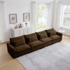 Christopher Knight Home Glenn 4-Seater Corduroy 157.5" Sofa with 4 Waist Pillows - 2 of 4