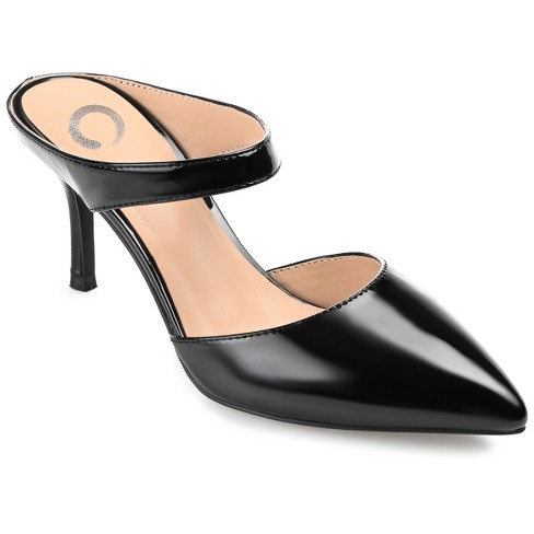 Pointed toe stiletto mules sale