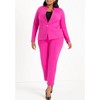 ELOQUII Women's Plus Size The Ultimate Stretch Slim Leg Pant - 4 of 4