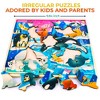 QUOKKA 28 Pieces Wooden Puzzles for Kids 3 4 5 Years Old - 2 of 4