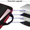 MaseiKar Laptop Sleeve 13-14 Inch Case Briefcase Compatible with MacBook Pro 14 inch All Model of 13.3 Inch Mac Air, Most Popular 13"-14" Notebooks - 4 of 4