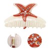 Unique Bargains Women's Elegant Starfish Hair Clips 4.06"x1.73"x2.40" 1 Pc - 3 of 3