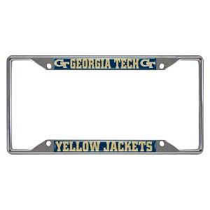 NCAA Georgia Tech Yellow Jackets Stainless Steel License Plate Frame - 1 of 3