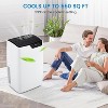 12,000 BTU Portable AC - 3-in-1 Cooling/Dehumidifier/Fan for Up to 550 Sq.Ft, Remote & Timer, Easy Install - 4 of 4