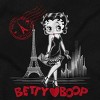 Betty Boop Paris Fashion Post Card Womens Graphic T Shirt Tees Brisco Brands - 2 of 4