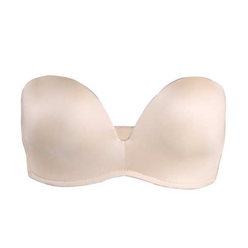 Invisi Fit push-up bra in barely beige
