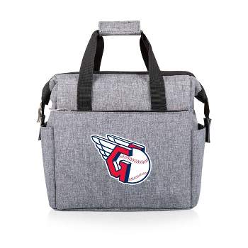 MLB Cleveland Guardians On The Go Soft Lunch Bag Cooler - Heathered Gray