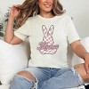 Simply Sage Market Women's Checkered Bunny Mama Short Sleeve Graphic Tee - 2 of 3