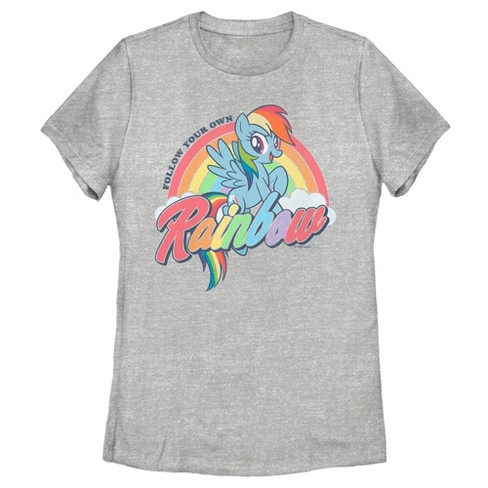 Girl's My Little Pony Rainbow Dash Face T-shirt : Target