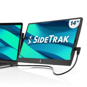 SideTrak Swivel 12.5" Attachable Portable Monitor for Laptop - IPS Full HD 1920x1080 USB Display - 1 of 4