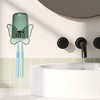 Unique Bargains Cute Bathrooms Wall Mounted Toothbrush Holder 4.33"x3.35" 1 Set - 3 of 4