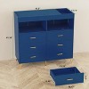 Garvee Dresser for Bedroom with 6 Drawers, Baby Changing Table Dresser with Changing Pad, Baby Changing Station - 2 of 4