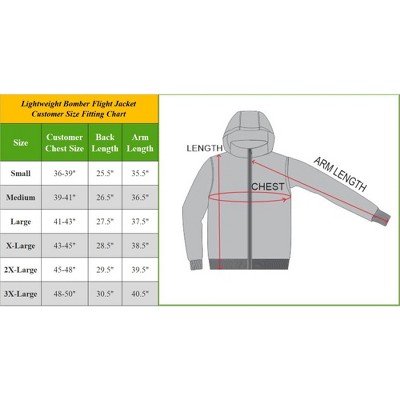 Мужские куртки Spire By Galaxy Antivento Men's Lightweight Zip-up Bomber Jacket - Medium, Black — фото 3