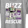 Women's - Disney - Buzz To The Rescue Lc Short Sleeve Graphic T-Shirt - 2 of 4
