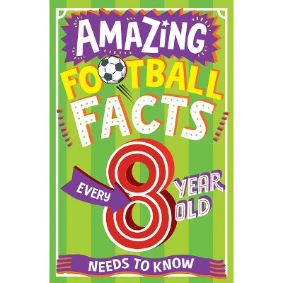 Amazing Football Facts Every 8 Year Old Needs to Know - (Amazing Facts Every Kid Needs to Know) by  Clive Gifford (Paperback)