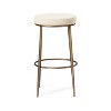 Maven Lane Stella Backless Fabric Bar Height Bar Stool - 3 of 4