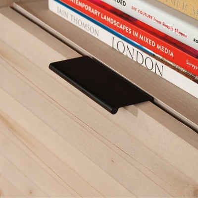 Pacific Maple L-Shaped Corner Writing Desk with Drawer and Filing Cabinet