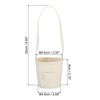 Unique Bargains Reusable Portable Canvas Coffee Cup Sleeve for Hiking 3 Pcs - 2 of 4
